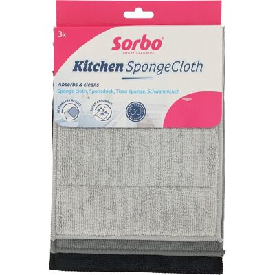 Sorbo microvezel sponsdoek - home decor - 2 stuks - absorberende schoonmaakdoek - keuken en badkamer Sorbo microvezel sponsdoek - home decor - 2 stuks - absorberende schoonmaakdoek - keuken en badkamer