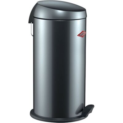 Wesco capboy maxi prullenbak pedaalemmer 22 liter metaal - grafiet afvalemmer - made in germany Wesco capboy maxi prullenbak pedaalemmer 22 liter metaal - grafiet afvalemmer - made in germany