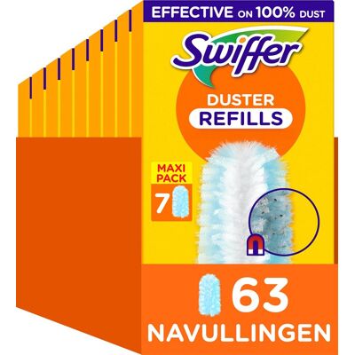 Swiffer duster navullingen - plumeau - 9 x 7 = 63 stuks Swiffer duster navullingen - plumeau - 9 x 7 = 63 stuks