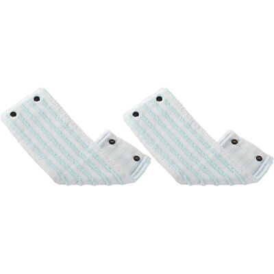 Leifheit clean twist xl/combi clean xl vloerwisser vervangingsdoek met drukknoppen micro duo 42 cm set van 2 Leifheit clean twist xl/combi clean xl vloerwisser vervangingsdoek met drukknoppen micro duo 42 cm set van 2