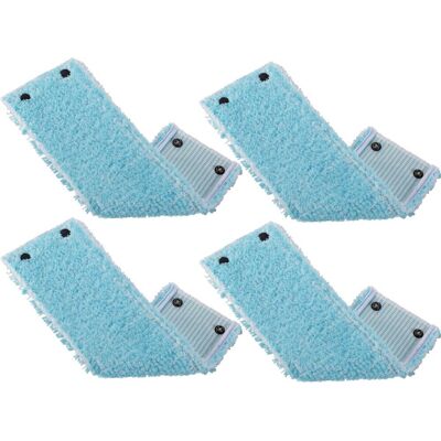 Leifheit clean twist m/combi clean m vloerwisser vervangingsdoek met drukknoppen super soft 33 cm set van 4 Leifheit clean twist m/combi clean m vloerwisser vervangingsdoek met drukknoppen super soft 33 cm set van 4