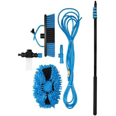 Overige Merken Waterbezem 700 cm zwart/blauw Overige Merken Waterbezem 700 cm zwart/blauw
