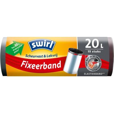 Swirl Vuilniszak 20 l tie back Swirl Vuilniszak 20 l tie back