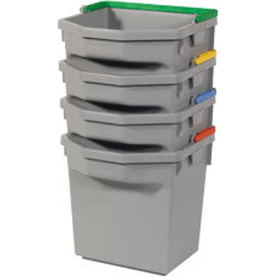 Numatic grijze emmer gele hendel (5 liter) Numatic grijze emmer gele hendel (5 liter)