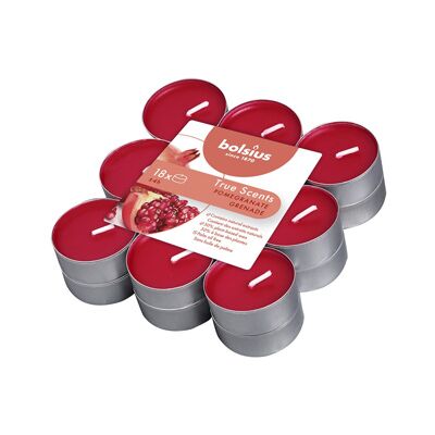 Bolsius Granaatappel tealights - Lange geur Bolsius Granaatappel tealights - Lange geur
