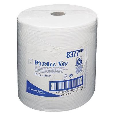 Kimberly-Clark X80 Witte Doekjes - Onderhoudsreiniging Kimberly-Clark X80 Witte Doekjes - Onderhoudsreiniging