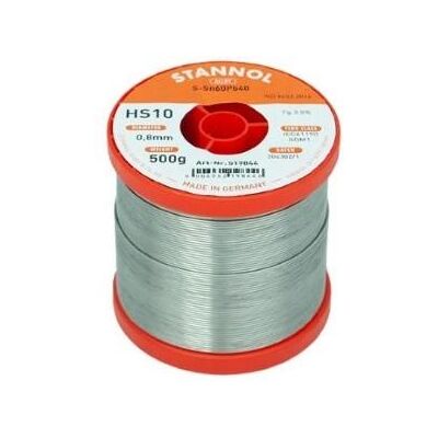 Enzo stannol soldeertin harskern diameter 0.8mm 500gr - 6474980 Enzo stannol soldeertin harskern diameter 0.8mm 500gr - 6474980