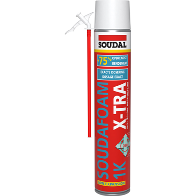 Soudal primer ack & sl2 750ml soudafoam x-tra 1 ml - 112625 Soudal primer ack & sl2 750ml soudafoam x-tra 1 ml - 112625