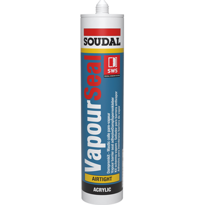 SOUDAL - Vapourseal 310ml - Lucht - Damp - Afdichtingsmiddel SOUDAL - Vapourseal 310ml - Lucht - Damp - Afdichtingsmiddel