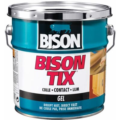 Bison tix® blik 2.5 l. gelvormig, super sterk, universele contactlijm, vochtbestendig, vorstbestendig, -40°c tot +70°c, eenvoudig in gebruik, voor ontelbare reparaties Bison tix® blik 2.5 l. gelvormig, super sterk, universele contactlijm, vochtbestendig, vorstbestendig, -40°c tot +70°c, eenvoudig in gebruik, voor ontelbare reparaties
