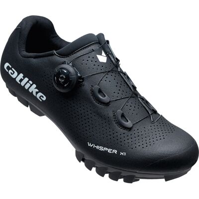 Catlike mtb schoenen whisper x1 mtb nylon maat 42 zwart Zwart Catlike mtb schoenen whisper x1 mtb nylon maat 42 zwart Zwart