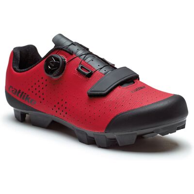 Catlike mtb schoenen kompact'o x1 nylon maat 45 rood Rood Catlike mtb schoenen kompact'o x1 nylon maat 45 rood Rood