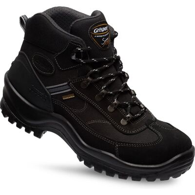 Grisport torino mid unisex wandelschoenen - black Grisport torino mid unisex wandelschoenen - black