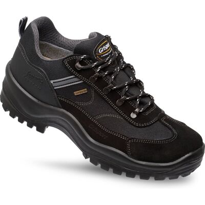 Grisport torino low unisex wandelschoenen - black Grisport torino low unisex wandelschoenen - black