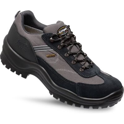 Grisport torino low wandelschoenen unisex - grey/black - maat 42 Grisport torino low wandelschoenen unisex - grey/black - maat 42
