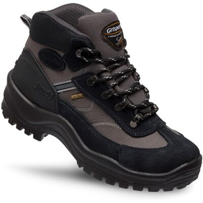 Grisport torino mid unisex wandelschoenen - black Grisport torino mid unisex wandelschoenen - black
