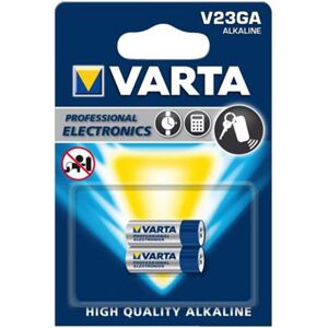 Varta v23ga alkaline batterijen 2 stuks Varta v23ga alkaline batterijen 2 stuks