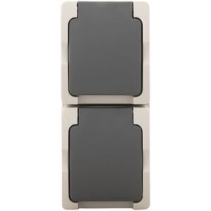 WCD 2-voudig+RA verticaal WCD 2-voudig+RA verticaal