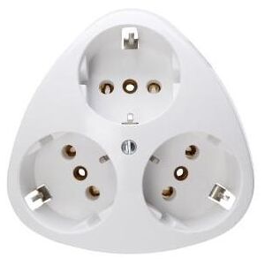 Enzo Kopp stopcontact ra inbouw 3-voudig artic wit - 4677041 Enzo Kopp stopcontact ra inbouw 3-voudig artic wit - 4677041