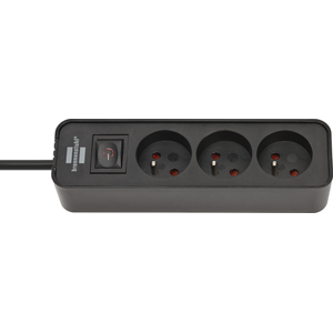 Brennenstuhl ecolor stekkerdoos 3-voudig zwart 1,5m h05vv-f 3g1,5 fr/be - 1153234000 Brennenstuhl ecolor stekkerdoos 3-voudig zwart 1,5m h05vv-f 3g1,5 fr/be - 1153234000