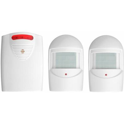 Orno OR-MA-718 Draadloze Alarm Set - PIR, 90dB, IP44 Orno OR-MA-718 Draadloze Alarm Set - PIR, 90dB, IP44