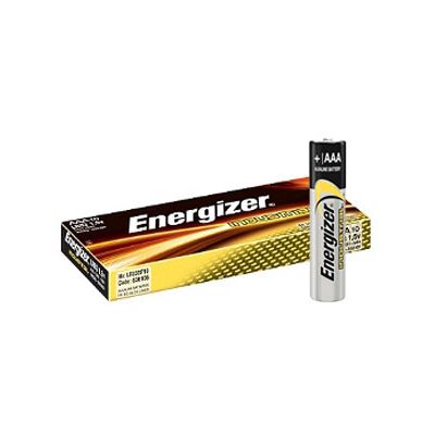 Energizer batterij industrial lr3 aaa (10st) Zwart Energizer batterij industrial lr3 aaa (10st) Zwart