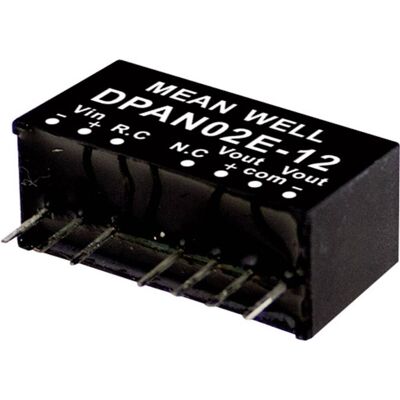 Mean Well dpan02a-12 dc/dc-convertermodule 83 ma 2 w aantal uitgangen: 2 x inhoud 1 stuk(s) Mean Well dpan02a-12 dc/dc-convertermodule 83 ma 2 w aantal uitgangen: 2 x inhoud 1 stuk(s)