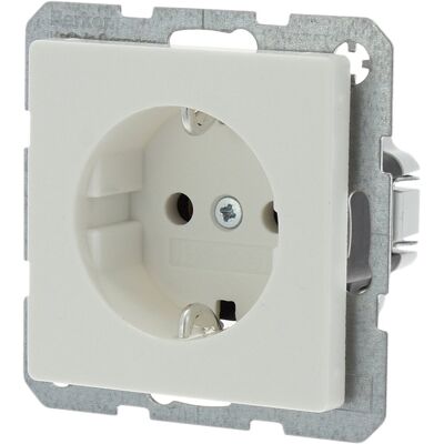 Berker q1 inbouw wandcontactdoos (wcd) ra 1-voudig polar wit Berker q1 inbouw wandcontactdoos (wcd) ra 1-voudig polar wit