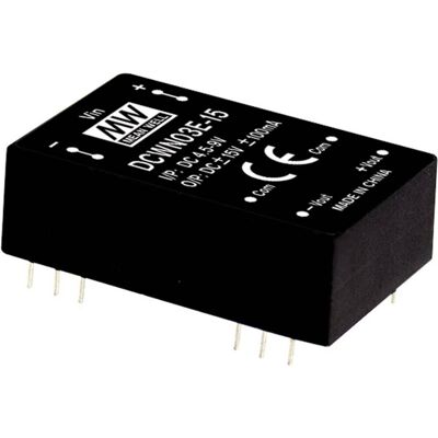 Mean Well dcwn03c-12 dc/dc-convertermodule 125 ma 3 w aantal uitgangen: 2 x inhoud 1 stuk(s) Mean Well dcwn03c-12 dc/dc-convertermodule 125 ma 3 w aantal uitgangen: 2 x inhoud 1 stuk(s)