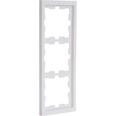 Merten system d afdekraam - inbouw - 3-voudig - polycarbonaat - lotuswit - glanzende afwerking - horizontaal en verticaal monteerbaar - klem-/schroefbevestiging - 233 x 84 x 12 mm Merten system d afdekraam - inbouw - 3-voudig - polycarbonaat - lotuswit - glanzende afwerking - horizontaal en verticaal monteerbaar - klem-/schroefbevestiging - 233 x 84 x 12 mm