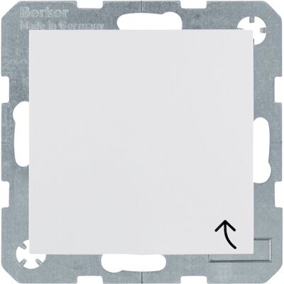 Berker s1 inbouw wandcontactdoos (wcd) 1-voudig met klapdeksel polar wit Berker s1 inbouw wandcontactdoos (wcd) 1-voudig met klapdeksel polar wit