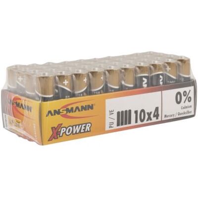 Ansmann AA Batterijen 40 stuks - Betrouwbare energiebron Ansmann AA Batterijen 40 stuks - Betrouwbare energiebron