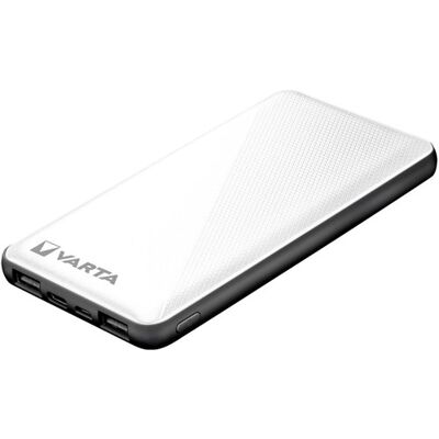 Varta Power Bank 10000 mAh - Draagbare lithium-polymeer oplader Varta Power Bank 10000 mAh - Draagbare lithium-polymeer oplader