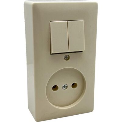Peha opbouw combinatie serie creme - 4660312 Peha opbouw combinatie serie creme - 4660312