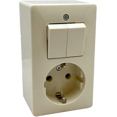Peha opbouw combinatie ra serie creme - 4663220 Peha opbouw combinatie ra serie creme - 4663220