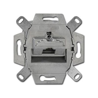 Busch Jaeger inbouw unit utp cat6 rj45 enkel - 4691075 Busch Jaeger inbouw unit utp cat6 rj45 enkel - 4691075
