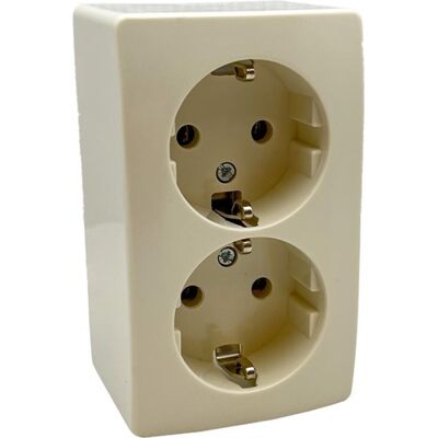 Peha - H 6602 - 2fach - Schuko - Electrical outlet Peha - H 6602 - 2fach - Schuko - Electrical outlet