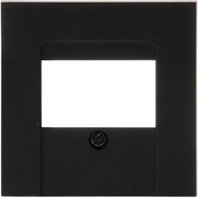 Enzo Kopp hk07 pure mat zwart afdekplaat usb - 4624570 Enzo Kopp hk07 pure mat zwart afdekplaat usb - 4624570