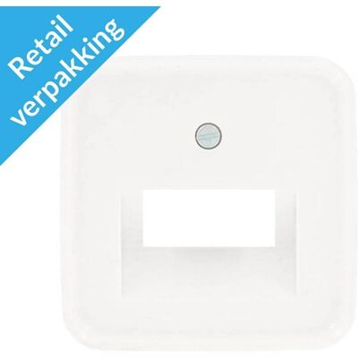 Busch Jaeger wit afdekplaat utp dubbel - 4695580 Busch Jaeger wit afdekplaat utp dubbel - 4695580