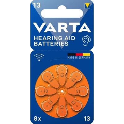 Varta 13 Huishoudbatterij - Betrouwbare Energie voor Hoortoestellen Varta 13 Huishoudbatterij - Betrouwbare Energie voor Hoortoestellen