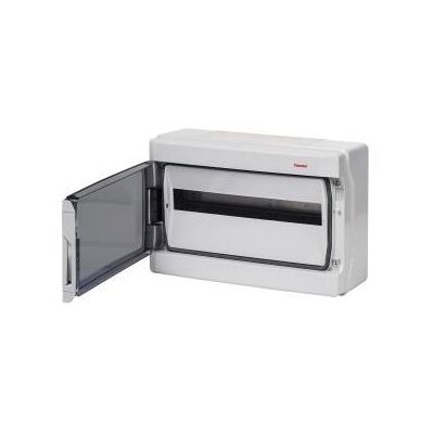 Enzo Groepenkast leeg 1 rij met deur + dinrail ip65 - 4517688 Enzo Groepenkast leeg 1 rij met deur + dinrail ip65 - 4517688