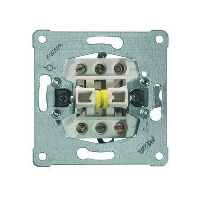 Peha D 616/6 - Wisselcontact met twee schakelaars - IP20 Peha D 616/6 - Wisselcontact met twee schakelaars - IP20