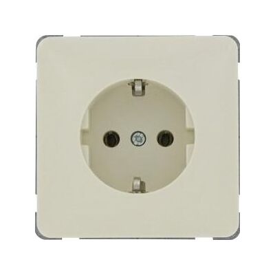Peha inbouw stopcontact ra enkel creme - 4602014 Peha inbouw stopcontact ra enkel creme - 4602014