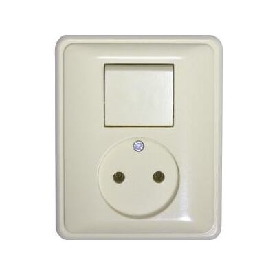 Peha inbouw combinatie wissel creme - 4602020 Peha inbouw combinatie wissel creme - 4602020