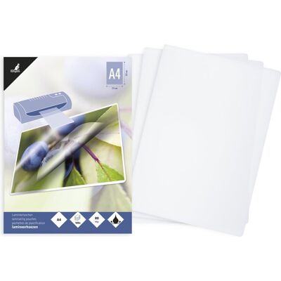 Kangaro lamineerhoes - a4 - 80 micron - glanzend - 100 stuks Kangaro lamineerhoes - a4 - 80 micron - glanzend - 100 stuks