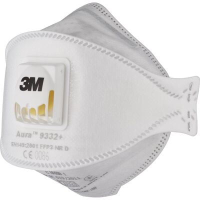 3M stofmasker ffp3 - 9332 - 10 stuks (doos) 3M stofmasker ffp3 - 9332 - 10 stuks (doos)