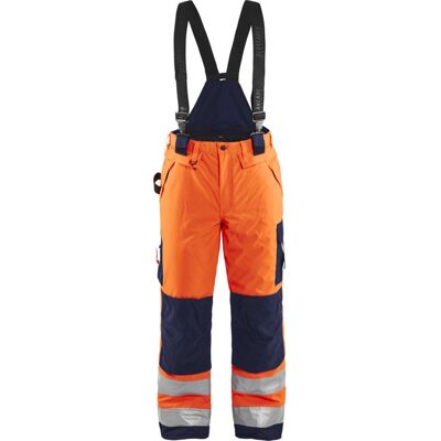 Blåkläder Blaklader winterwerkbroek high vis 1885-1977 - high vis oranje/marineblauw - c46 Blåkläder Blaklader winterwerkbroek high vis 1885-1977 - high vis oranje/marineblauw - c46