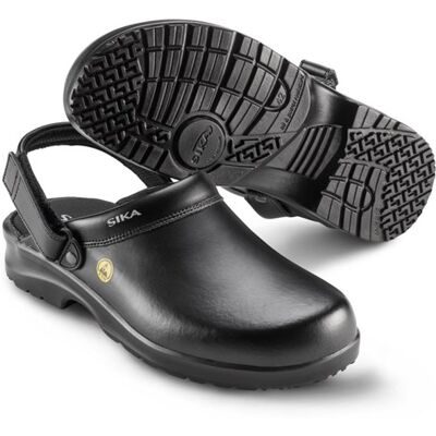 SIKA fusion clog esd m. hielriempje ob src - 19467 zwart zwart maat 40 - 5703617108262 SIKA fusion clog esd m. hielriempje ob src - 19467 zwart zwart maat 40 - 5703617108262