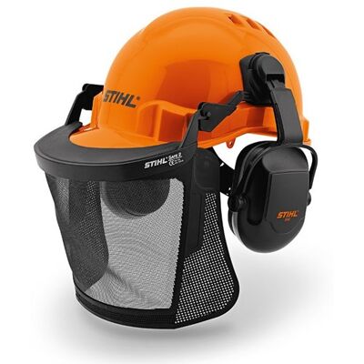 Stihl - helmset - met gehoorbescherming - met vizier Stihl - helmset - met gehoorbescherming - met vizier