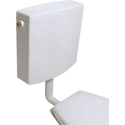 Plieger weser laaghangend reservoir - dualflush - wit - stortbak Plieger weser laaghangend reservoir - dualflush - wit - stortbak